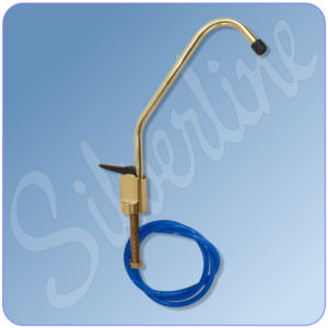 Water Filter Tap - T6 Flip Lever Long Reach Tap Polished Brass